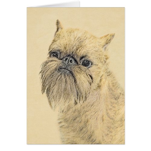 Brussels Griffon Painting _ Cute Original Dog Art