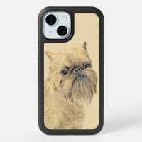 Brussels Griffon Painting - Cute Original Dog Art
