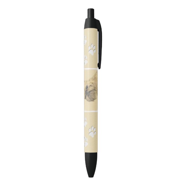 Brussels Griffon Painting - Cute Original Dog Art Pen (Bottom (Vertical))