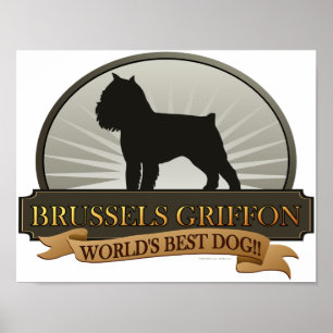 Brussels Griffon Poster