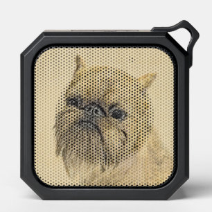 Brussels Griffon Rough Painting - Original Dog Art Bluetooth Speaker