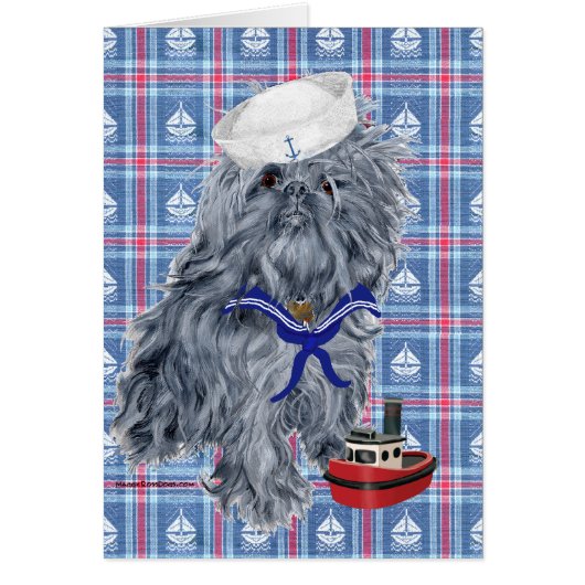Brussels Griffon Sailor (Front)