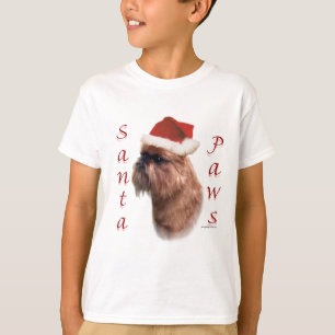 Brussels Griffon Santa Paws T-Shirt
