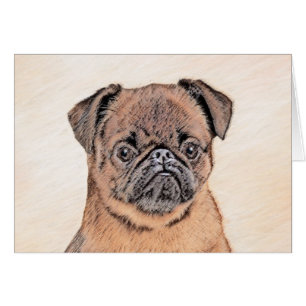 Brussels Griffon Smooth Painting Original Dog Art