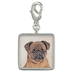Brussels Griffon Smooth Painting Original Dog Art Charm