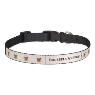 Brussels Griffon Smooth Painting Original Dog Art Pet Collar