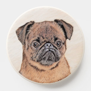 Brussels Griffon Smooth Painting Original Dog Art PopSocket