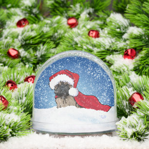 Brussels Griffon Snow Globe