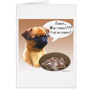 Brussels Griffon Turkey Cards