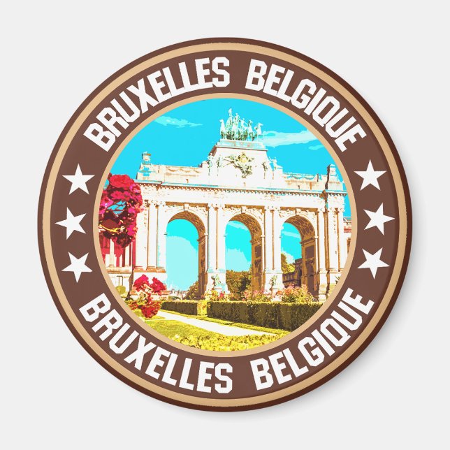 Brussels                                           magnet (Front)