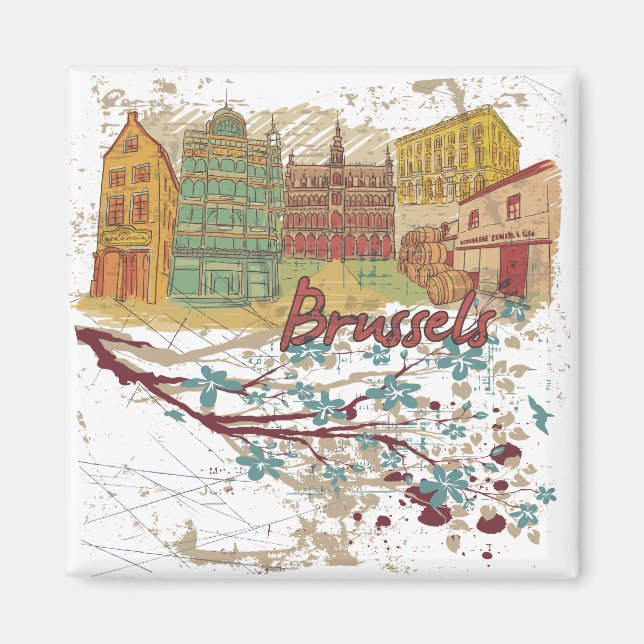 Brussels Magnet (Front)