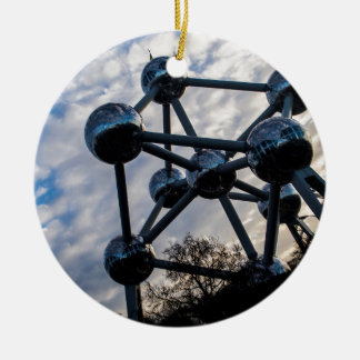 Brussels photo ceramic ornament