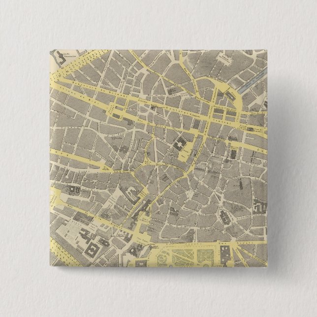 Brussels Pinback Button (Front)