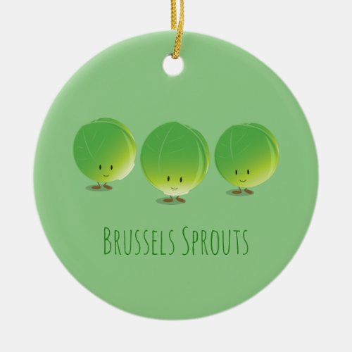 Brussels Sprouts  Ornament