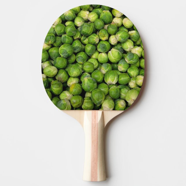 Brussels sprouts Ping-Pong paddle (Front)