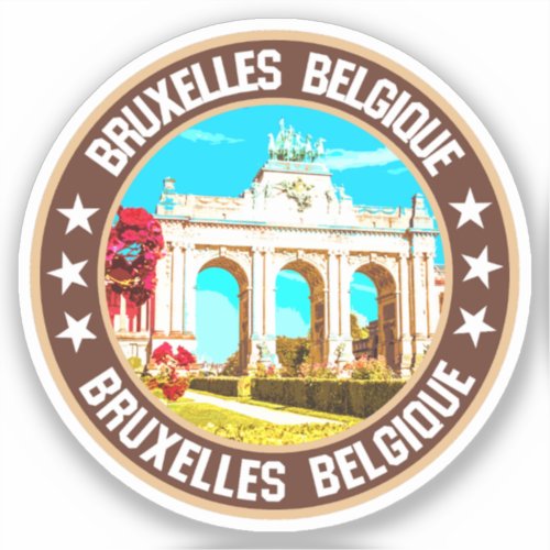 Brussels                                           sticker