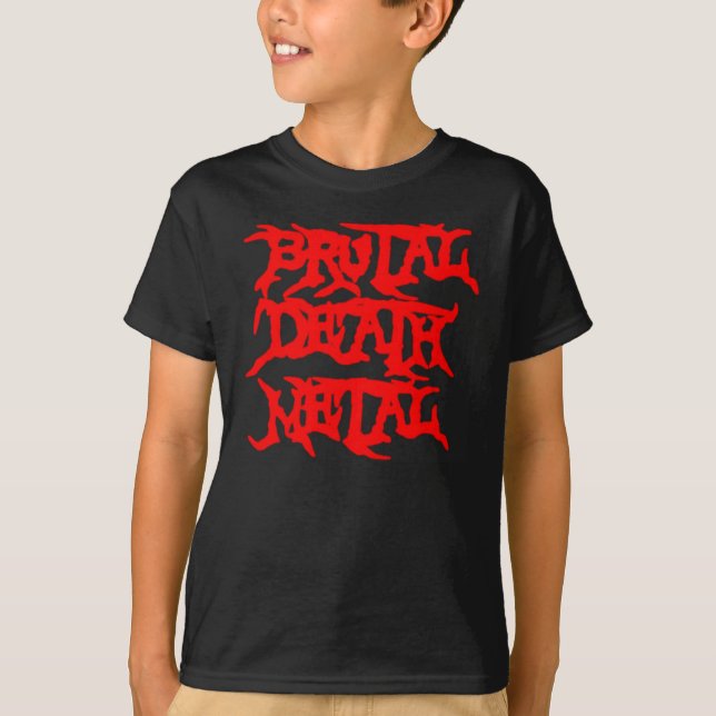 Brutal Death Metal T-Shirt (Front)