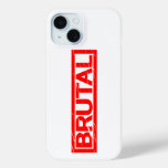 Brutal Stamp iPhone 15 Case