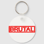 Brutal Stamp Keychain