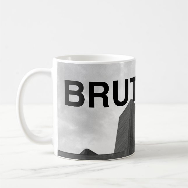Brutalism Architecture Mug (Left)