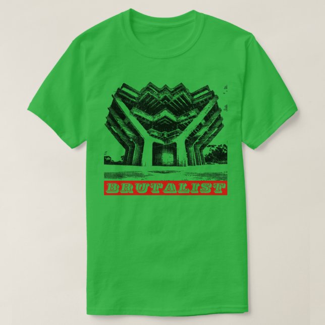 Brutalist Architecture Brutalism Geisel Library T-Shirt (Design Front)