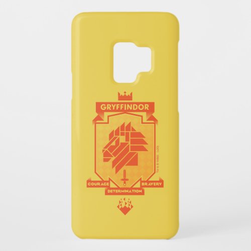 Brutalist GRYFFINDOR Crest Case_Mate Samsung Galaxy S9 Case