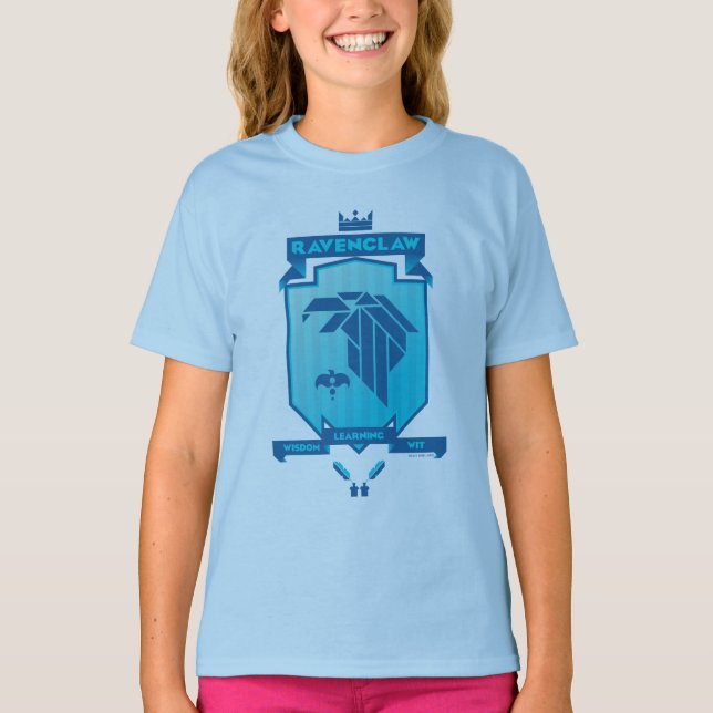 Brutalist RAVENCLAW™ Crest T-Shirt (Front)
