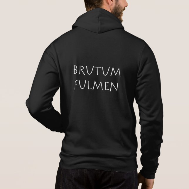 Brutum fulmen hoodie (Back)
