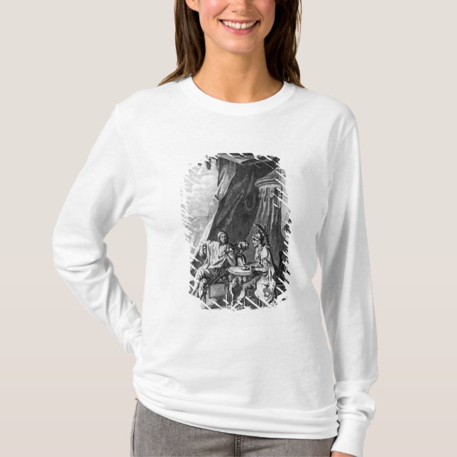 Brutus and Cassius in Brutus's Tent T-Shirt (Front)