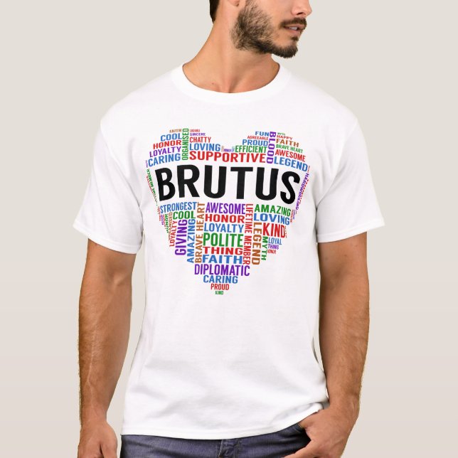 BRUTUS Legend Heart T-Shirt (Front)