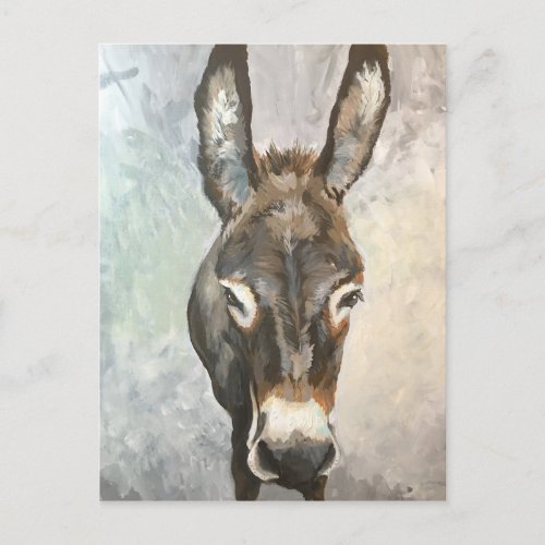 Brutus Miniature Donkey Post Card
