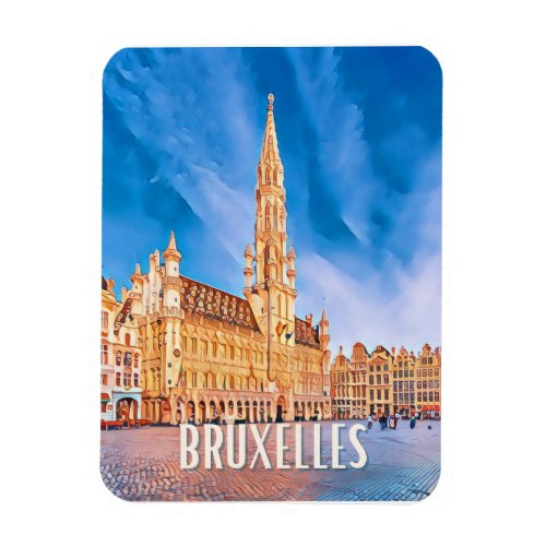Bruxelles Belgique Photo Vintage  Magnet