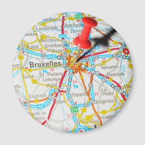 Bruxelles Brussel Brussels  in Belgium Magnet