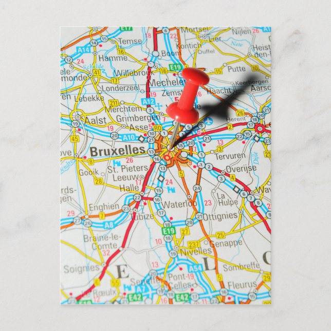 Bruxelles, Brussel, Brussels  in Belgium Postcard (Front)