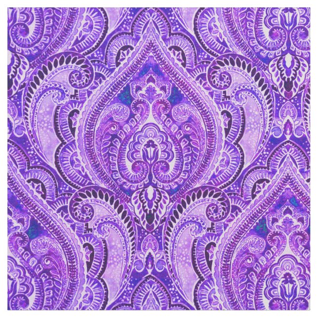 Bruxelles Grape Fabric (Close Up)
