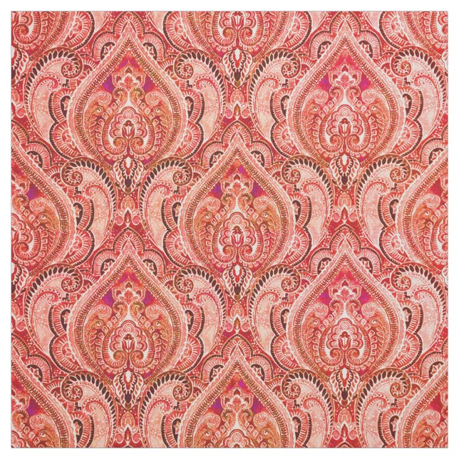 Bruxelles Pomegranate Fabric (Swatch)