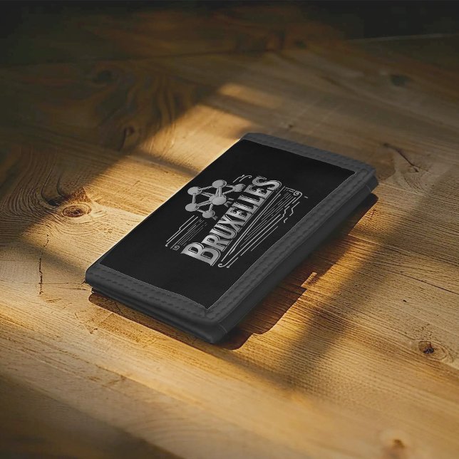 Bruxelles Quantum Nostalgic Silver Trifold Wallet (Creator Uploaded)