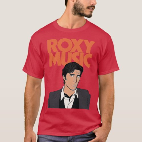 Bryan Ferry Original Retro Fan Artwork T_Shirt