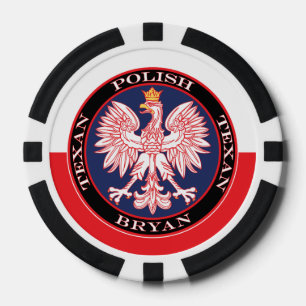 Bryan Round Polish Texan Poker Chips