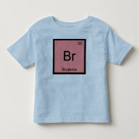 Bryanna Name Chemistry Element Periodic Table