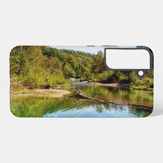 Bryant Creek Autumn Samsung Phone Case (Back Horizontal)