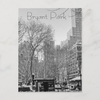 Bryant Park Postcard