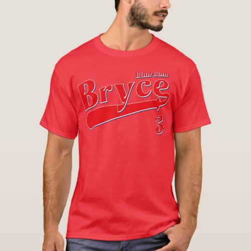 Bryce Baseball Bam Bam T_Shirt