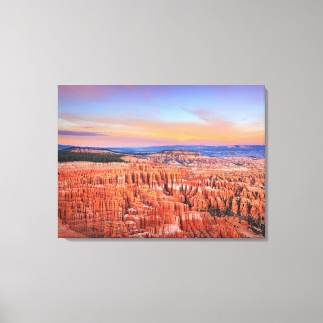 Bryce Canyon Art Canvas Print (Front)