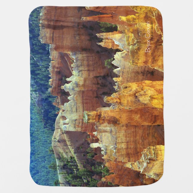 Bryce Canyon Baby Blanket (Front)