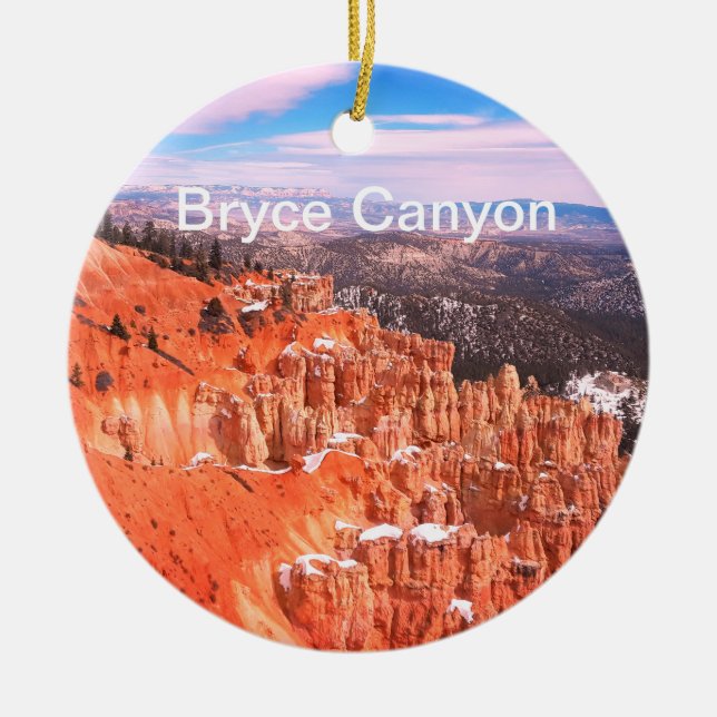 Bryce Canyon Christmas Tree Ornament (Front)