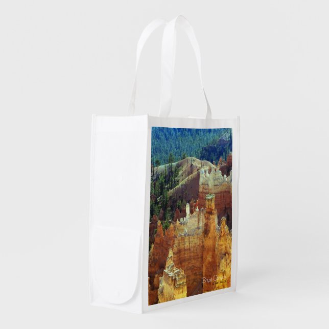 Bryce Canyon Grocery Bag (Front Side)