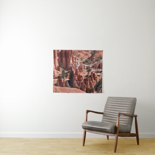 Bryce Canyon Hiking Trails Southwest Design Tapestry