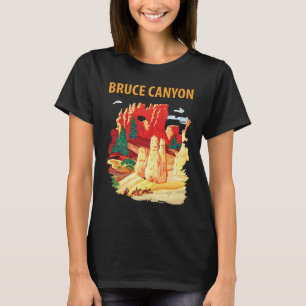 Bryce Canyon Hoodoos Orange Travel T-Shirt