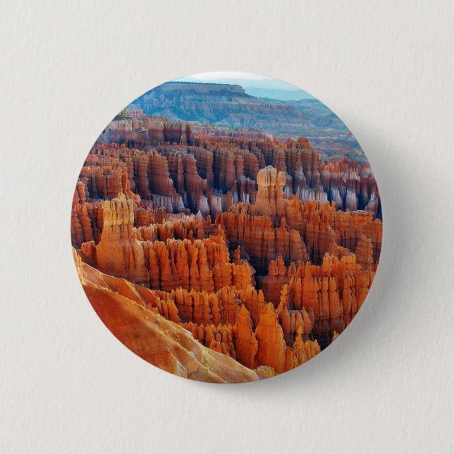 Bryce Canyon Hoodoos Pinback Button (Front)